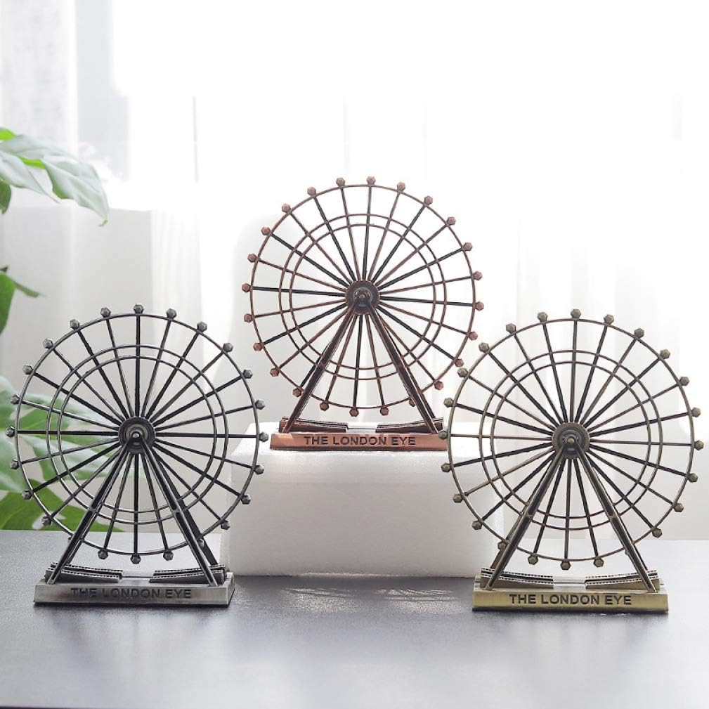 置物 カラフルな観覧車 アンティーク調 ビンテージ風雑貨 回転可能5